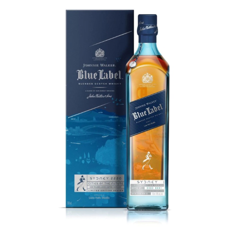Johnnie Walker Blue Label Cities of the Future 2220 Sydney Edition Blended Scotch Whisky 700ml