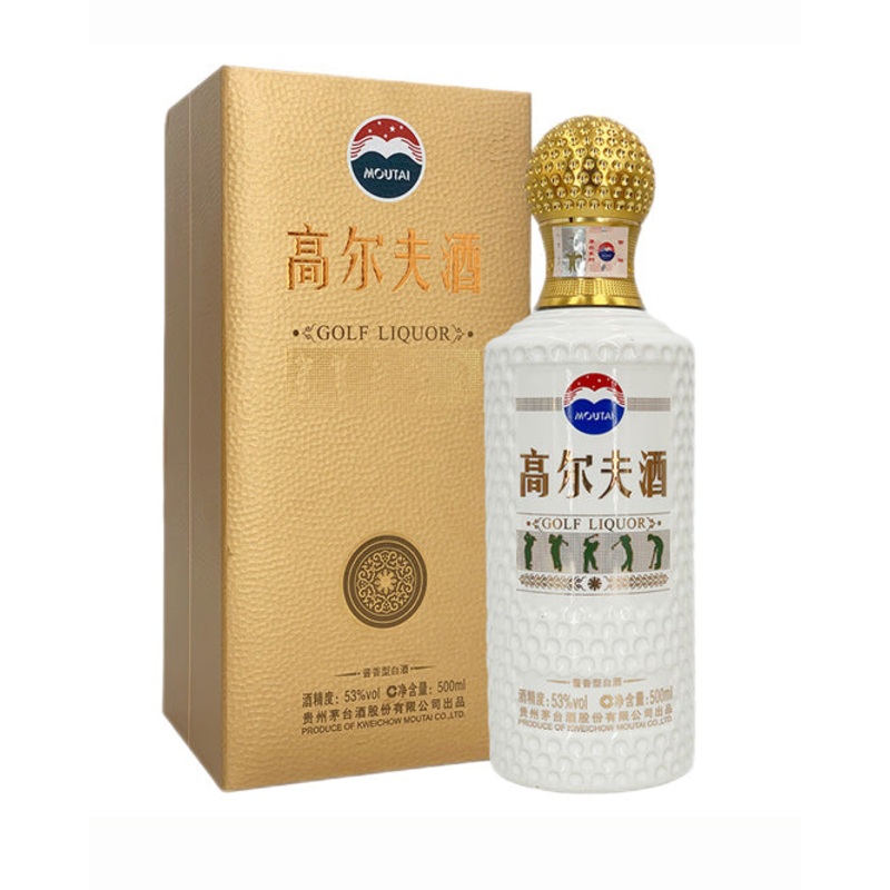 Kweichow Moutai 'Golf Liquor' 53% Baijiu 500ml