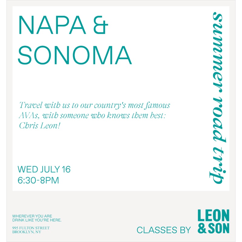 Summer Road Trip: Napa and Sonoma