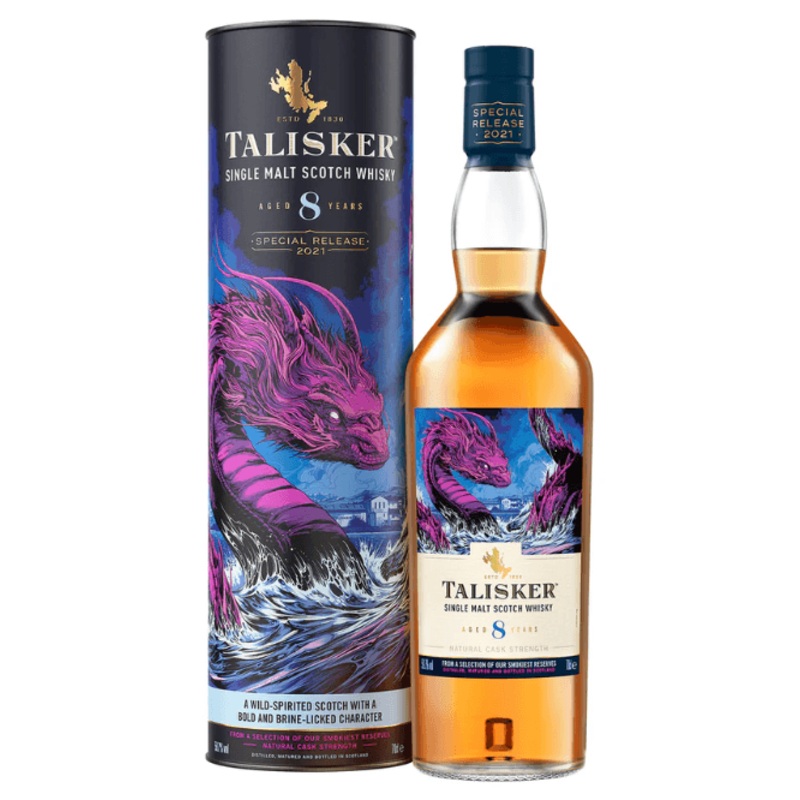 Talisker 8 Year Old Single Malt Special Release 2021 Scotch Whisky 700ml