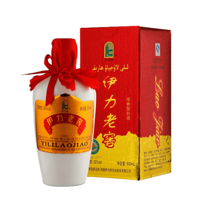 YILITE Yi Li Lao Jiao Aged Chinese Bai Jiu 52% 500mL