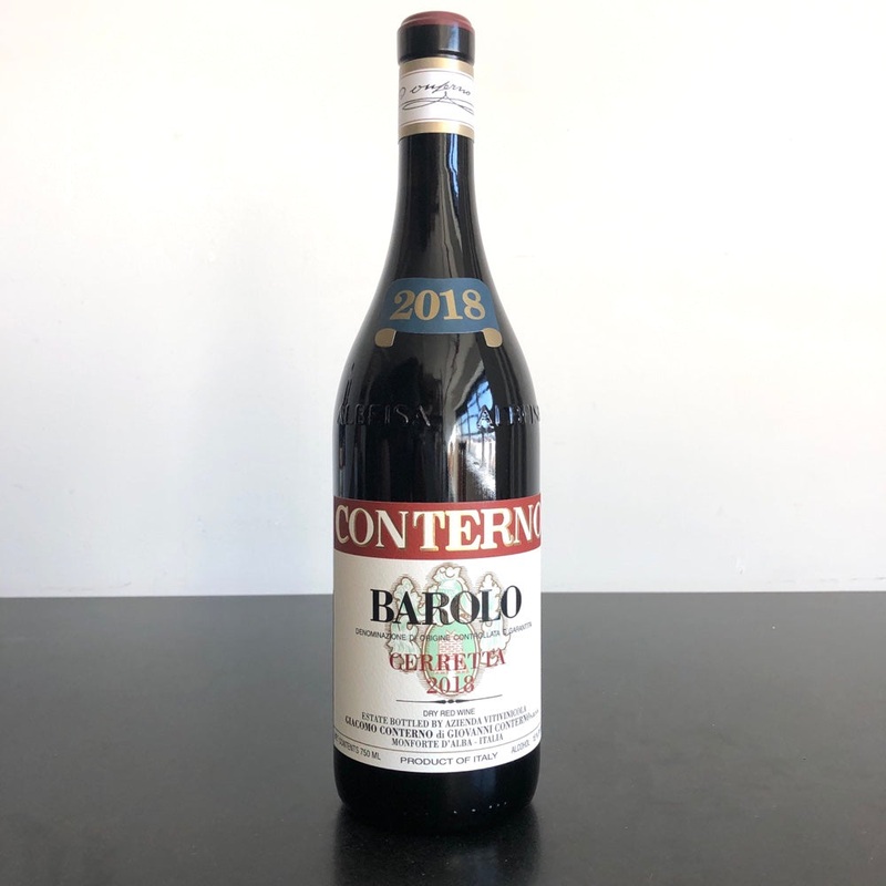 2018 Giacomo Conterno 'Cerretta' Barolo, Piedmont, Italy