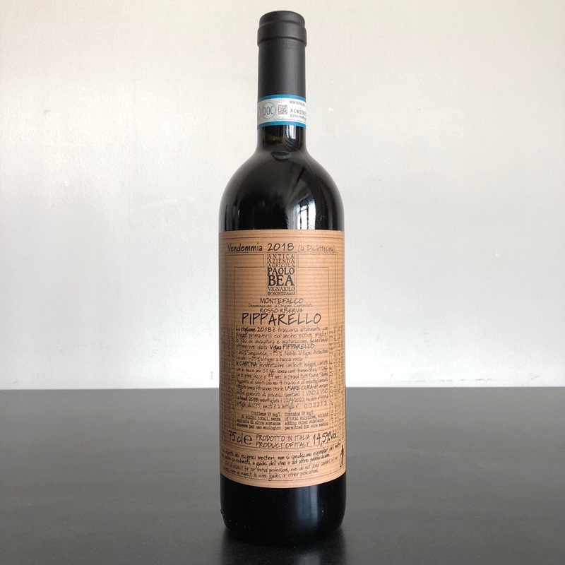 2018 Paolo Bea, 'Pipparello' Montefalco Rosso Riserva, Umbria, Italy