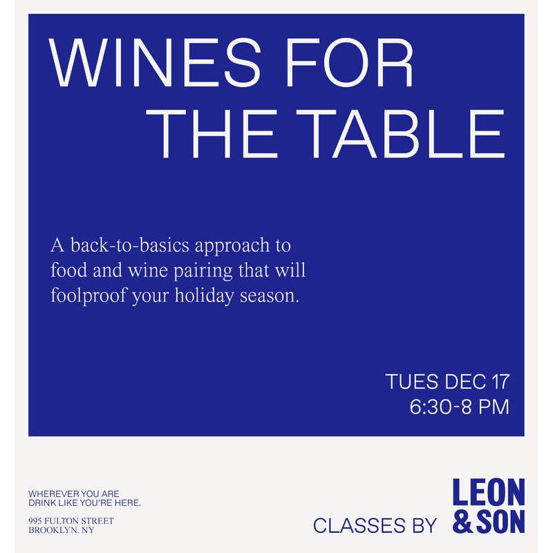 Wines for the Table