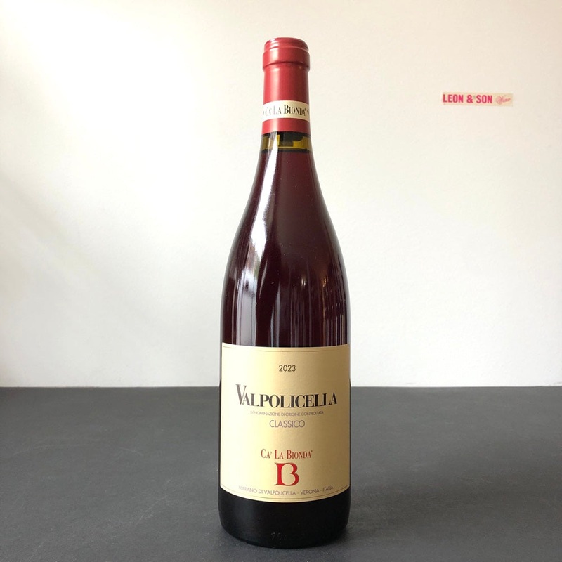 2023 Ca La Bionda Valpolicella Classico DOCG. Veneto, Italy
