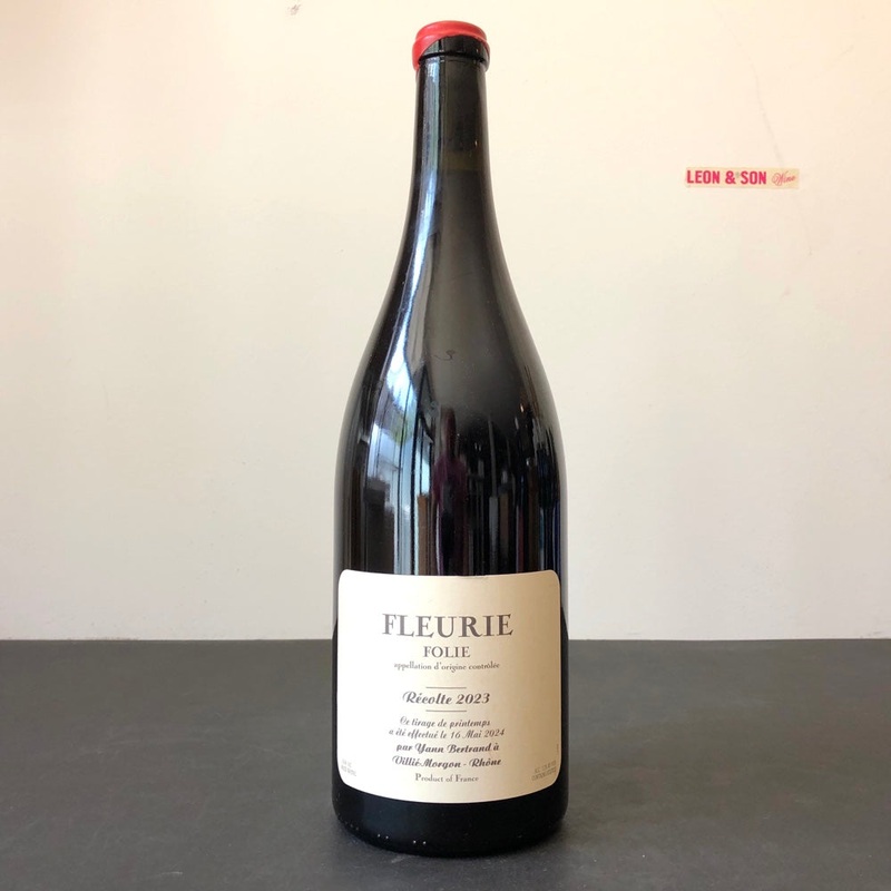 2023 Yann Bertrand Fleurie Folie Beaujolais, France Magnum (1.5L)