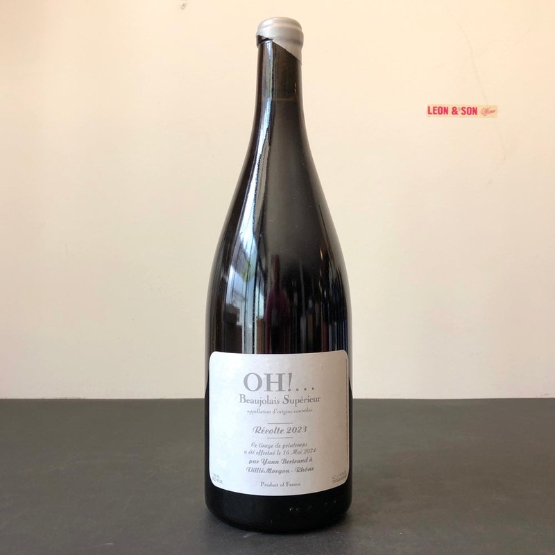 2023 Yann Bertrand 'Oh!..." Beaujolais, France Magnum (1.5 L)