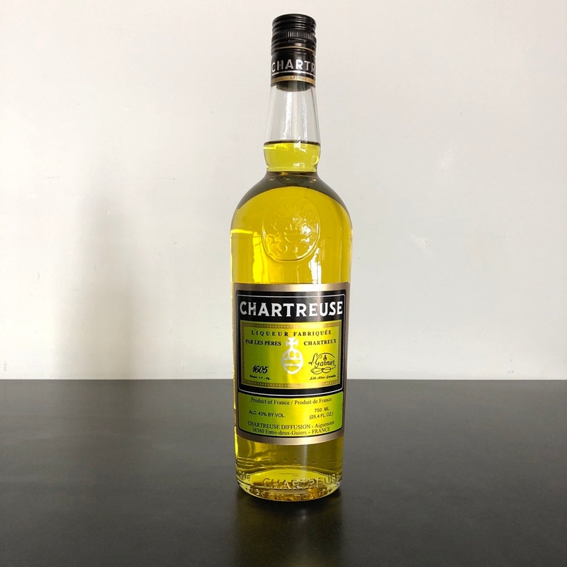 Chartreuse Jaune Yellow Liqueur Isere, France 750ml