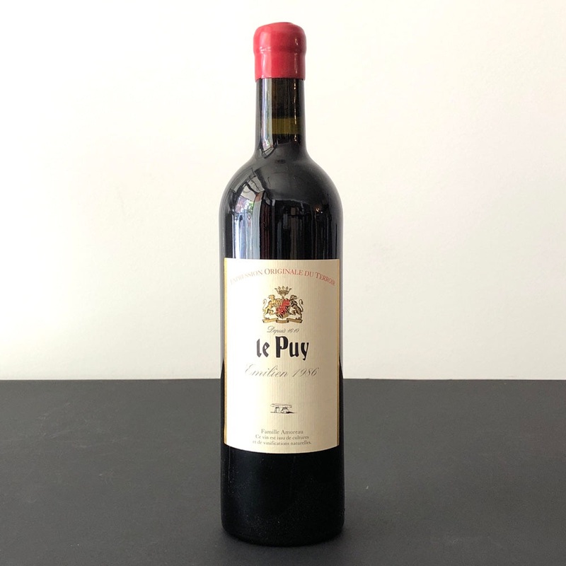 1986 Chateau le Puy 'Cuvee Emilien', Cotes de Francs, France