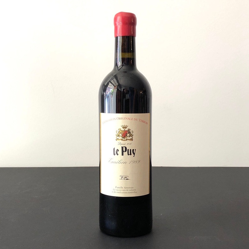1989 Chateau le Puy 'Cuvee Emilien', Cotes de Francs, France