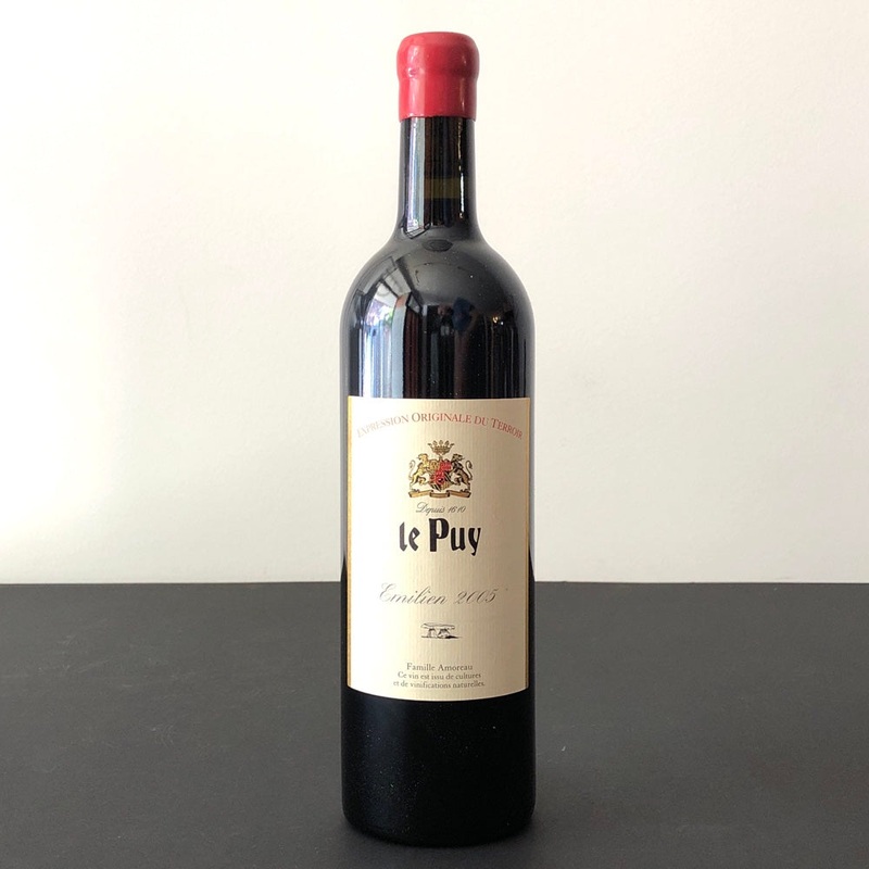 2005 Chateau le Puy 'Cuvee Emilien', Cotes de Francs, France