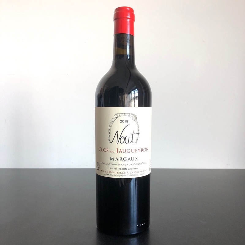 2018 Clos du Jaugueyron 'Nout' Margaux, France