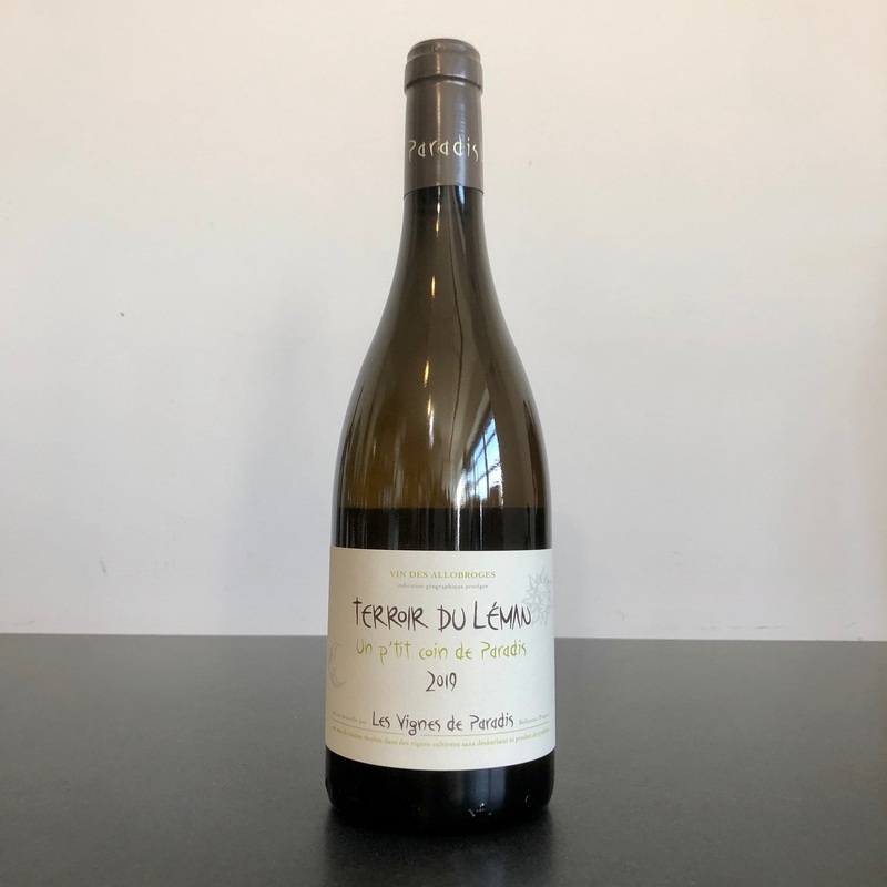 2020 Les Vignes de Paradis Terroir du Leman 'Un P'tit Coin de Paradis', IGP Vin des Allobroges, France