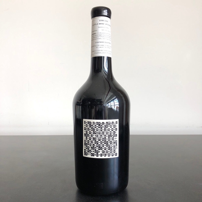NV Sami-Odi Little Wine #13 Syrah, Barossa Valley, Australia