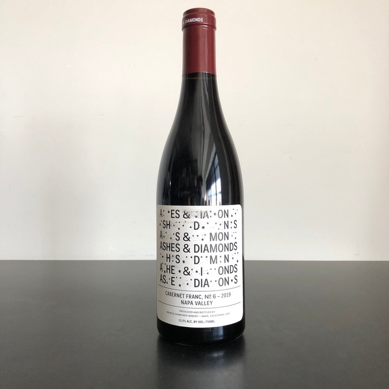 2019 Ashes & Diamonds Cabernet Franc, Napa Valley, USA