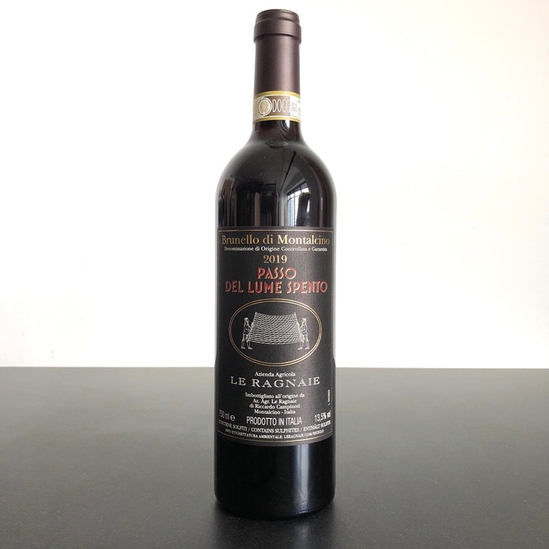 2019 Le Ragnaie Brunello di Montalcino Passo Del Lume Spento, Tuscany, Italy