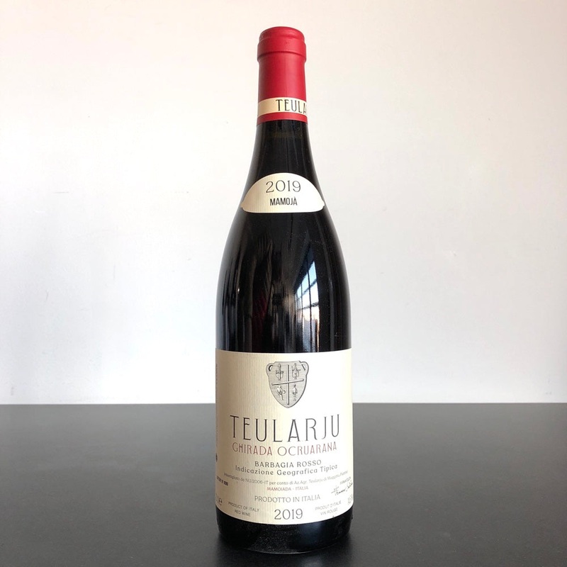2019 Teularju Ghirada Ocruarana Rosso Barbagia IGT, Sardinia, Italy