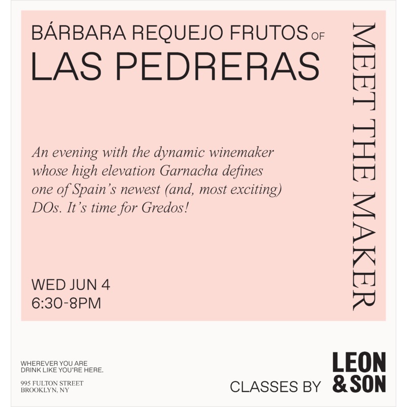 Meet the Maker: Las Pedreras' Brbara Requejo Frutos