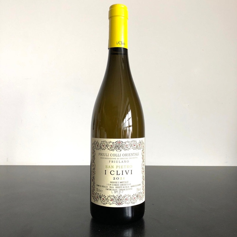 2021 I Clivi di Ferdinando Zanusso 'San Pietro' Friulano, Friuli-Venezia Giulia, Italy