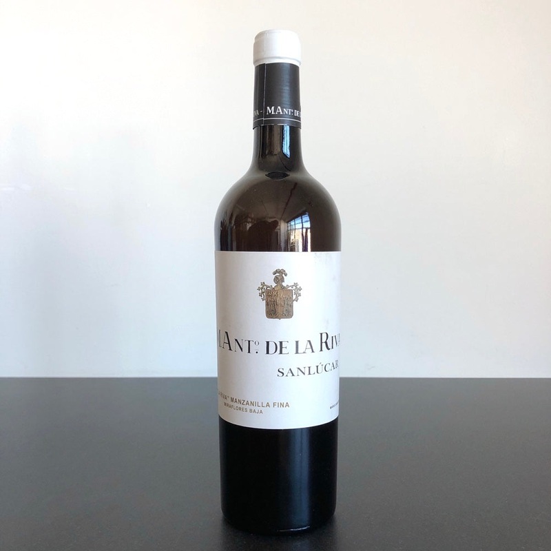 M. Antonio de la Riva, Manzanilla Fina Miraflores Baja, Sanlucar, Xeres