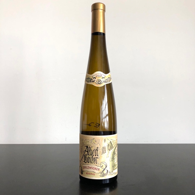 2019 Albert Boxler, Edelzwicker Rserve