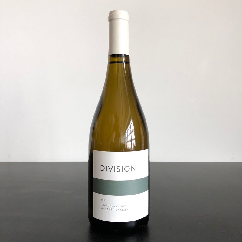 2021 Division Winemaking Co. Chardonnay "Un", Willamette Valley, Oregon