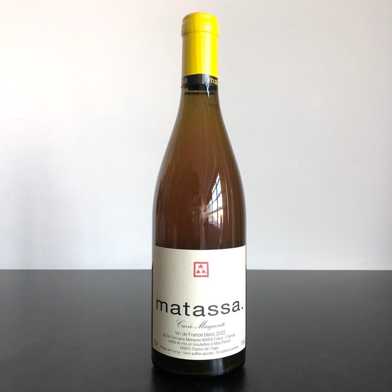 2022 Matassa, VDF Blanc 'Cuvee Marguerite', Roussillon, France