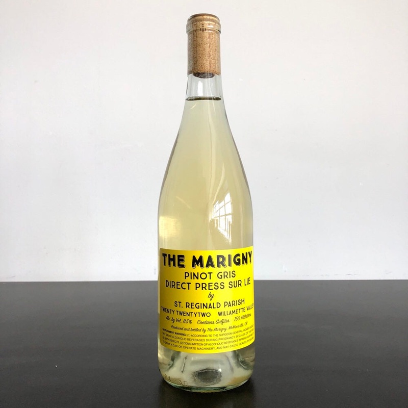 2022 St. Reginald Parish 'The Marigny' Pinot Gris Willamette Valley, USA