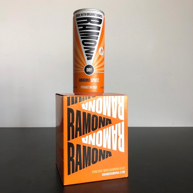 Ramona Amarino Wine Spritz 250ml Can, Italy