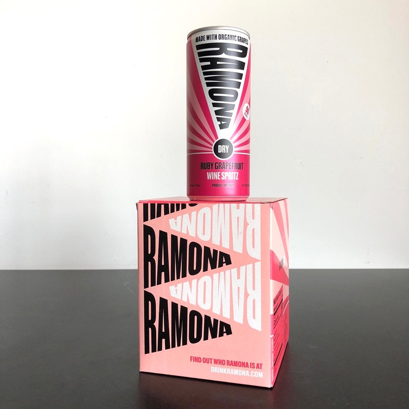 Ramona Ruby Grapefruit Dry Wine Spritz 250ml Can, Italy