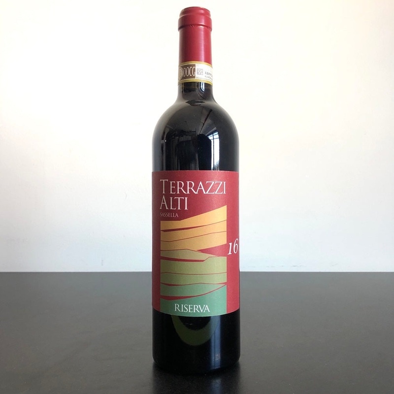 2016 Terrazzi Alti Sassella Valtellina Riserva DOCG Lombardy, Italy