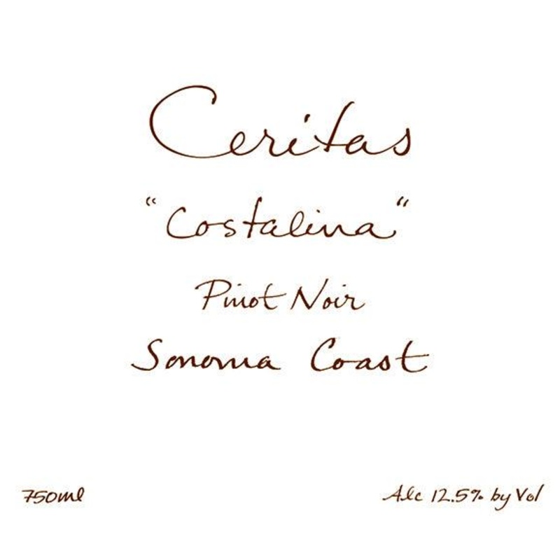 Ceritas 'Costalina' Pinot Noir 2022 750 ML