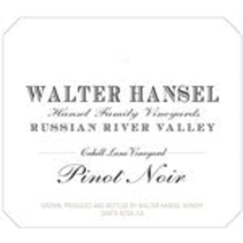Walter Hansel 'Cahill Lane' Pinot Noir 2022 750 ML