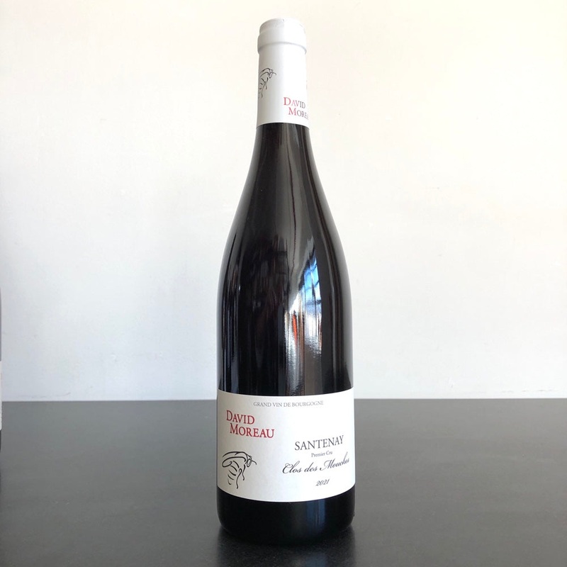 2021 David Moreau Clos des Mouches, Santenay Premier Cru, France