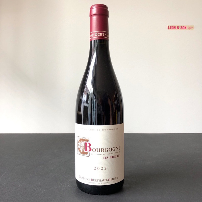 2022 Domaine Berthaut-Gerbet, Bourgogne Les Prielles, Burgundy, France