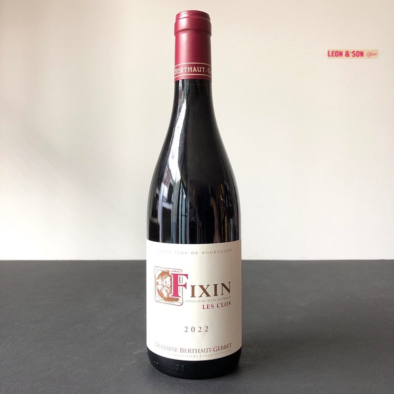 2022 Domaine Berthaut-Gerbet, Fixin Les Clos, Cote de Nuits, France