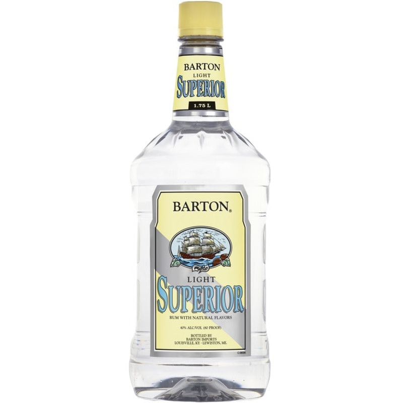 BARTON RUM LIGHT 80 PET