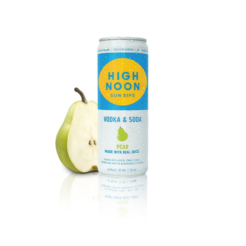 High Noon Vodka Seltzer Pear 355ml