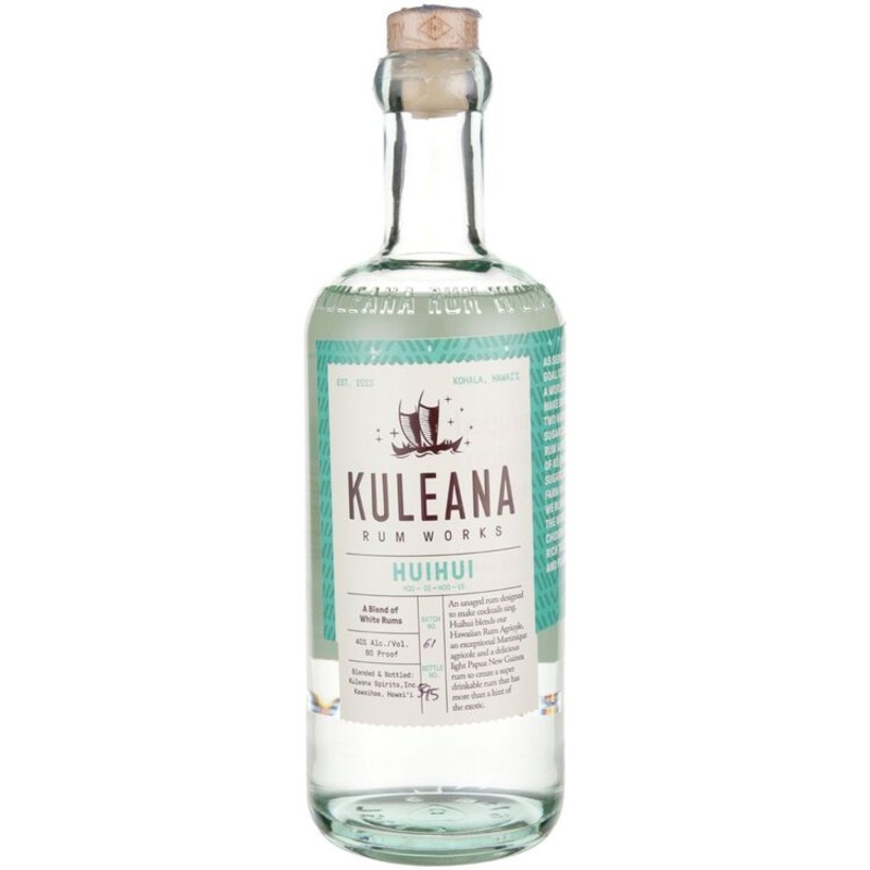 KULEANA RUM HAWAIIAN AGRICOLE 80
