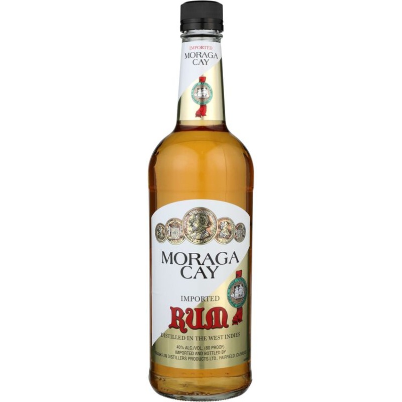 MORAGA CAY RUM GOLD 80