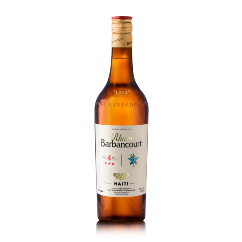 RHUM BARBANCOURT 3 STAR 4YR 86