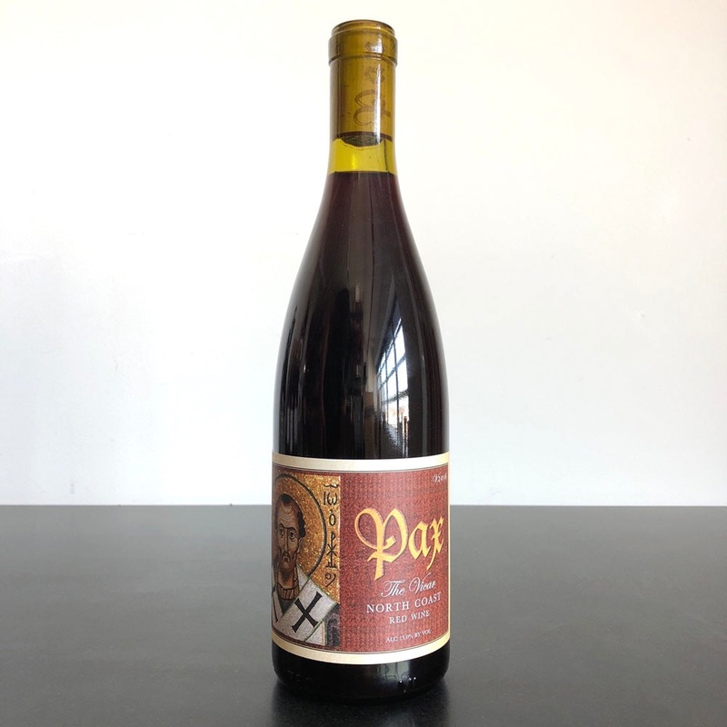 2018 Pax The Vicar (Grenache / Mourvedre), North Coast, USA
