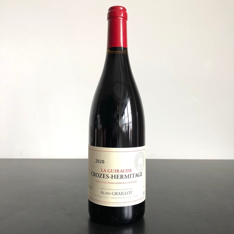2020 Domaine Alain Graillot Crozes-Hermitage 'Guiraude', Rhone, France