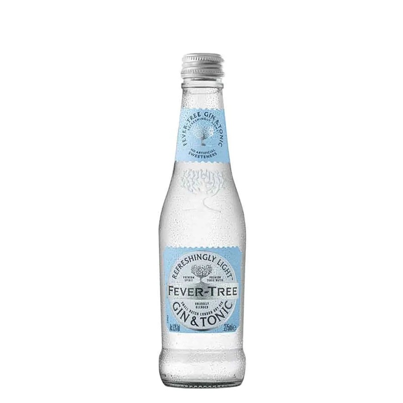 Fever-Tree Refreshingly Light Gin & Tonic, 275 ml
