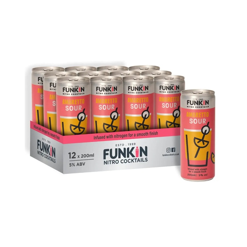 Funkin Nitro Amaretto Sour Can, 1 x 200 ml