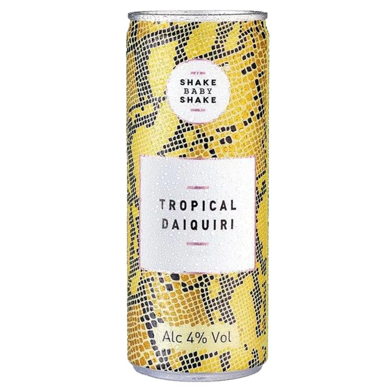 Shake Baby Shake Tropical Daiquiri Premixed Cocktail Can, 250 ml