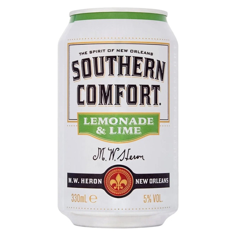 Southern Comfort Lemonade & Lime Can, 330 ml