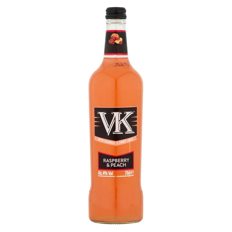 VK Raspberry & Peach, 70 cl