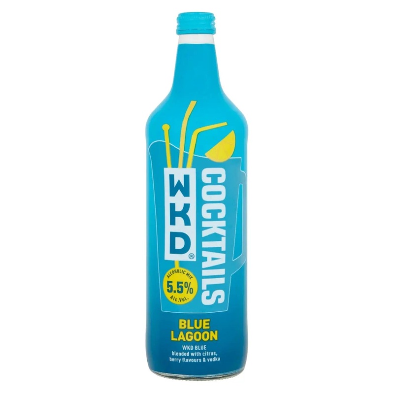 WKD Cocktails Blue Lagoon, 70 cl