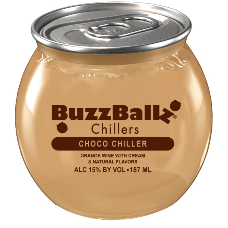 BUZZBALLZ CHOCO CHILLER WINE COCKTAIL 187ML